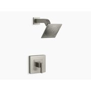 Kohler Loure(R) Rite-Temp(R) Shower Valve Trim With Lever Handle And 2.5 Gpm Showerhead TS14670-4-BN